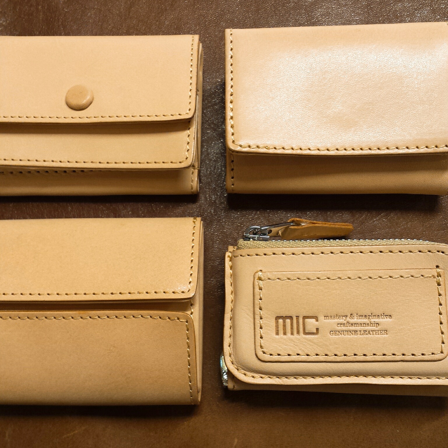 micのヌメ革ミニ財布4選【自由が丘店】 - 革財布のお店 mic -ミック